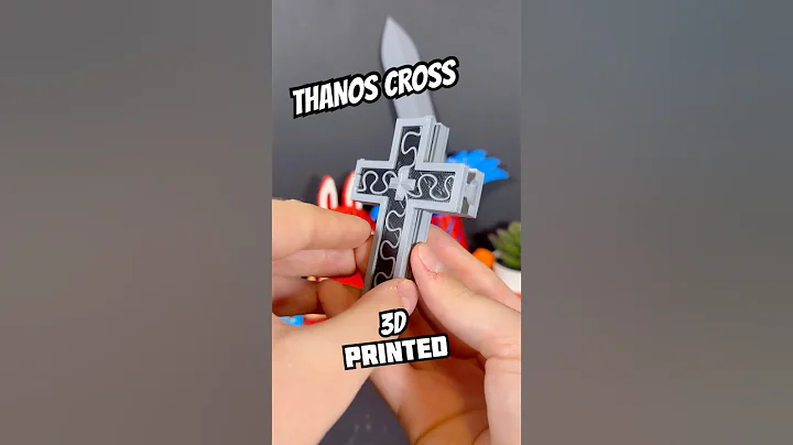 3D Printed Squid Game Thanos Cross?! #3dprinting #squidgame