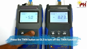 PH OLS-314955-5 & PH OPM-7010C Power Measurement