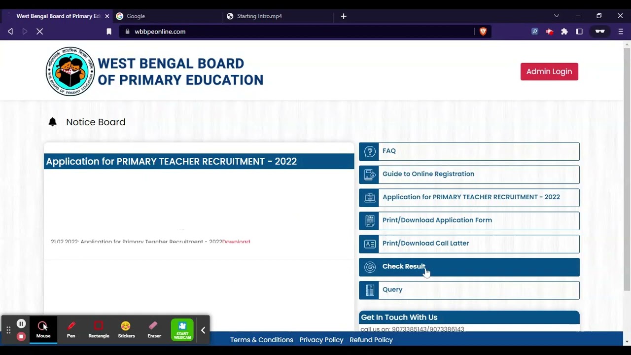 WBBPE Primary TET Result 2023 (Out) - Download WB TET Results Here