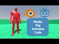 Godot 4  blender  third person character from scratch