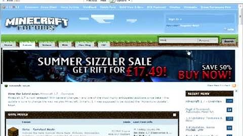 how to install toomanyitems and zans minimap on minecraft 1.7