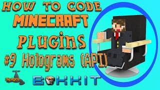 How to make Holograms | Bukkit Plugin Tutorial #9 | Spigot 1.12