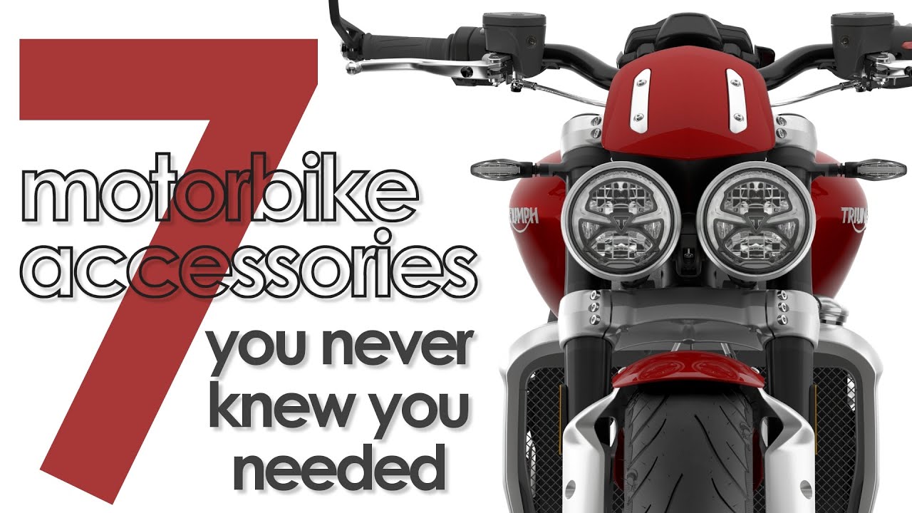 7 CHEAP motorbike ACCESSORIES you never knew you needed 