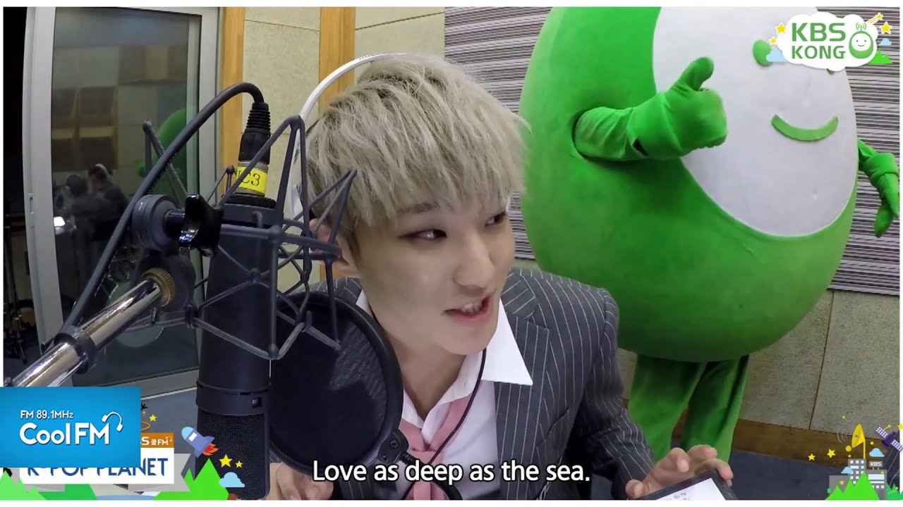 직캠 라디오 케이팝 플래닛 DJ되다 : 호시 CAM / 151018[K-POP PLANET_ENG SUB]