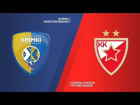 Khimki Moscow Region - Crvena Zvezda mts Belgrade Highlights | EuroLeague, RS Round 24