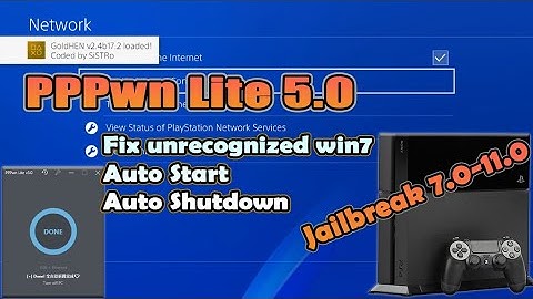 PPPwn lite 5.0 | PS4 Jailbreak 7.0-11.0