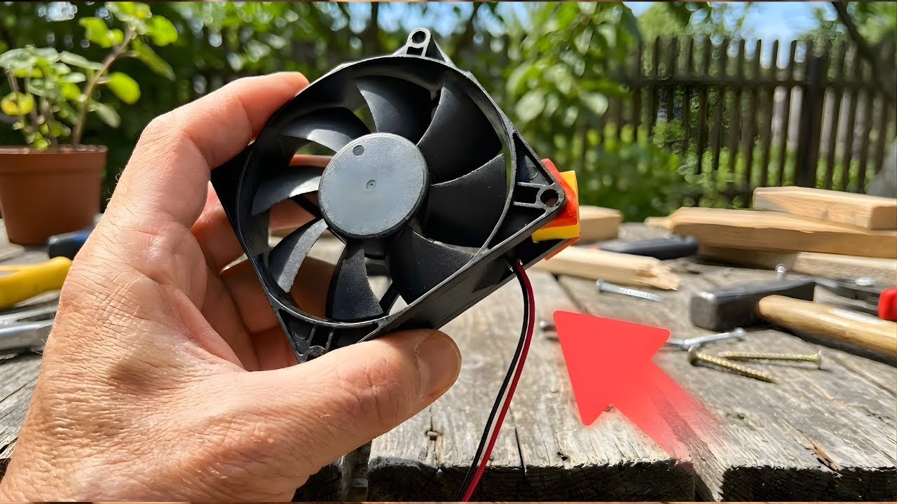 Старые вентиляторы ПК? Превратите их в гениальный инструмент для DIY!