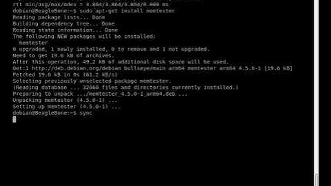 memtester test procedure