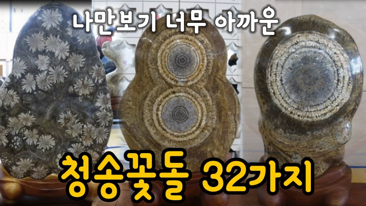 신이 빚은 걸작, 눈으로 보고도 믿기지 않는 신비스러운 청송꽃돌 I 청송 유네스코세계지질공원 - YouTube