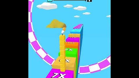 Cube Surfer! - All Levels Gameplay Android, iOS #Shorts