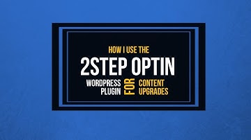 Easy Setup 2 Step Optin WordPress Plugin Demo