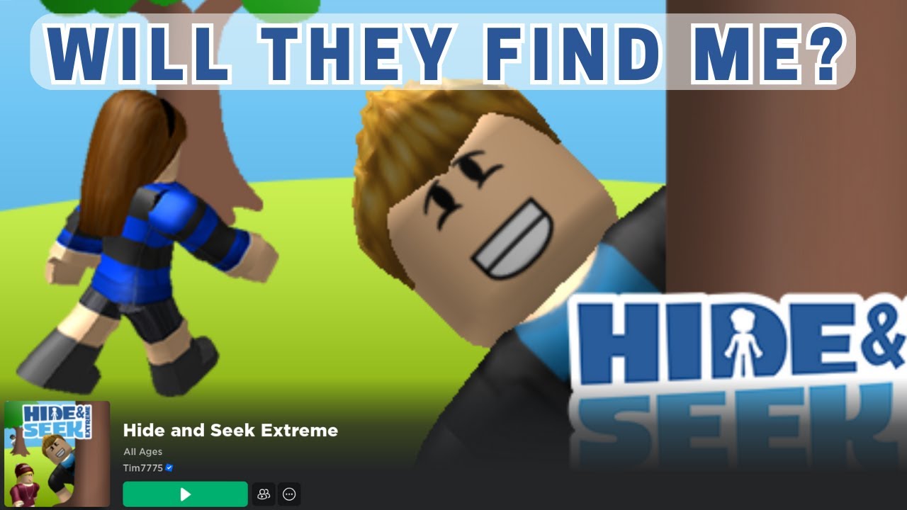 Hide and Seek Extreme - Roblox (only Ami) - YouTube