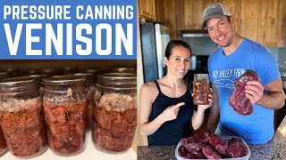 How To Pressure Can Venison - It's Easy!