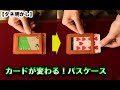 【種明かし】カードが変わる！魔法のパスケース