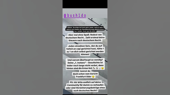 Arafat über Bushido Urteil