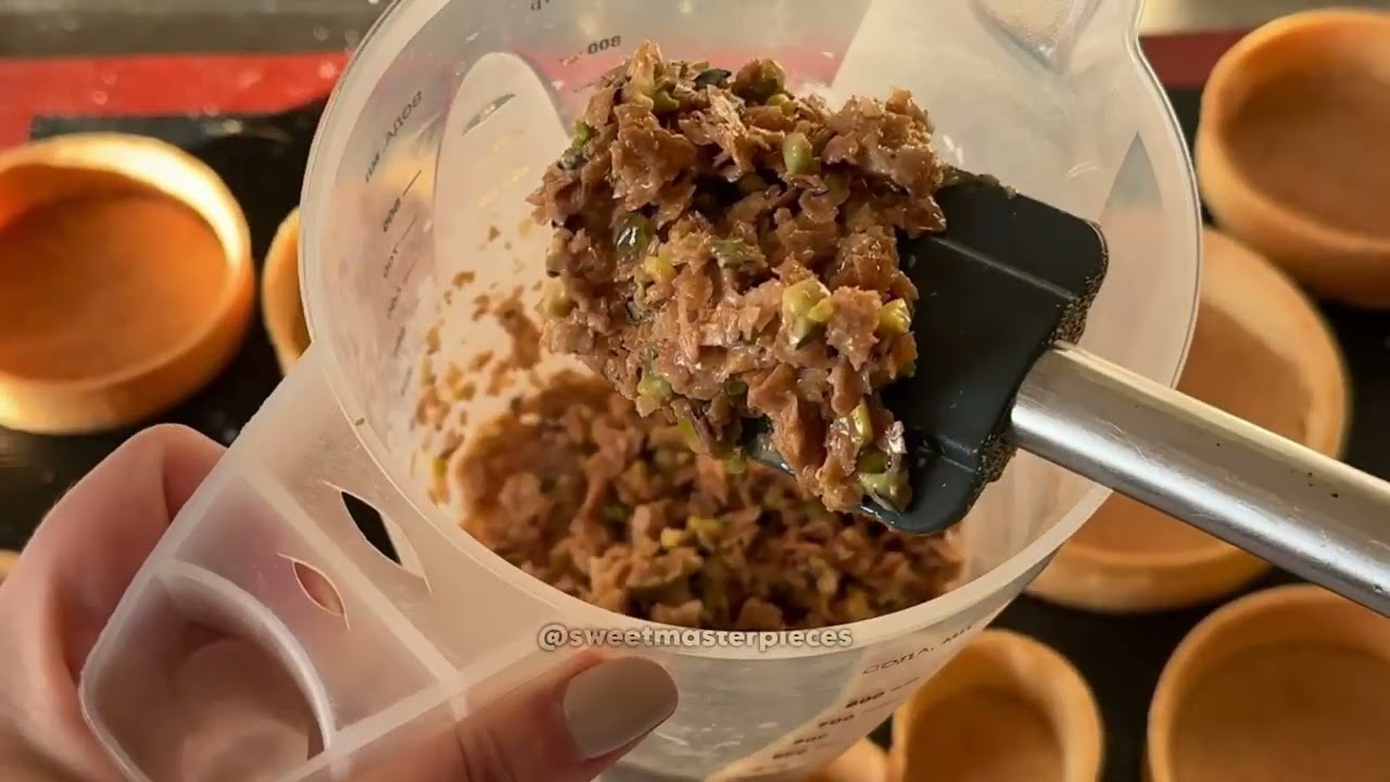 Тарталетки «Фисташковый бархат с малиной»🍓Подробный видео-урок + РЕЦЕПТ by Inna Barannikova