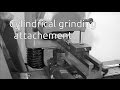 Cylindrical grinding attachement - Part 1