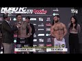 난딘에르덴(김인성) VS 카밀 마고메도프 공식 계체량 행사  [원주 MMA 스포츠 페스티벌 - 굽네 ROAD FC 070]