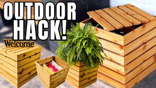 DIY Outdoor Storage / Make or Save Money Woodworking!
