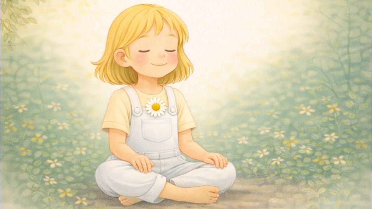 🌬️ Respire – chanson douce pour enfants | Respiration, calme et apaisement