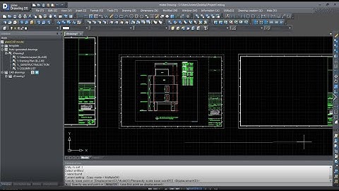 [midas nGen Tutorial] Irregular Reinforced Concrete Building_Report & Drawing 02. Complete Drawing