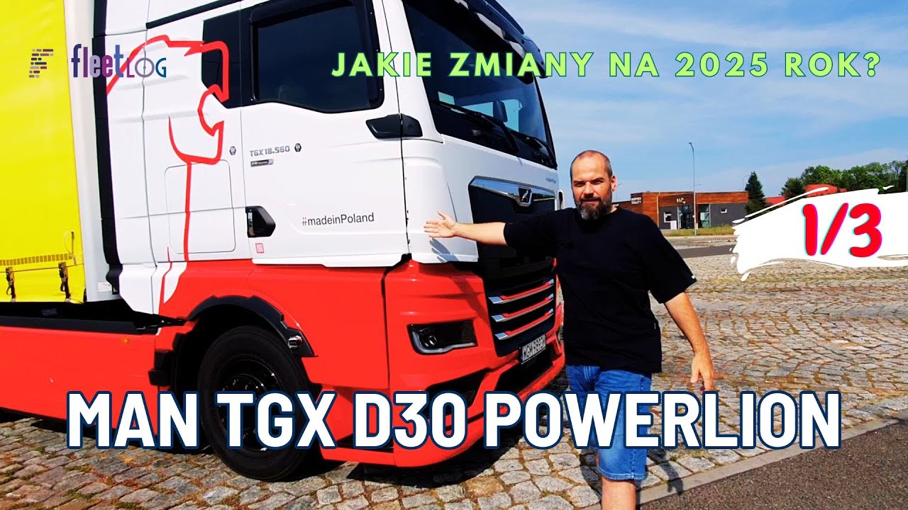 #Test MAN TGX 18.560 D30 PowerLion MY 2025. Jakie zmiany we flagowcu? 1/3