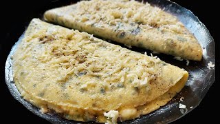 CHEESE OMELETTE | Easy and Tasty Cheese Omelette | Easy egg breakfast recipe
