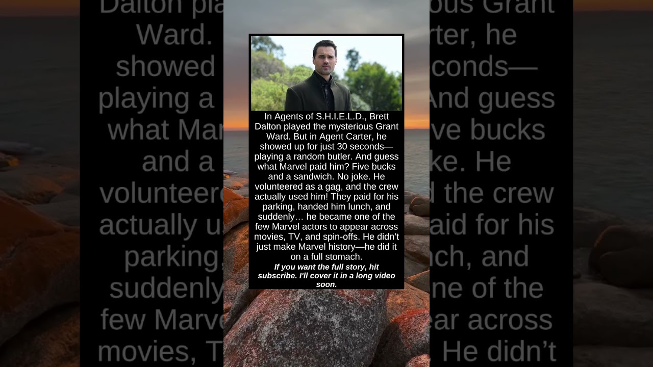 The $5 Marvel Cameo: How Brett Dalton Made MCU History with Just a Sandwich