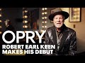 Robert Earl Keen Makes His Debut!