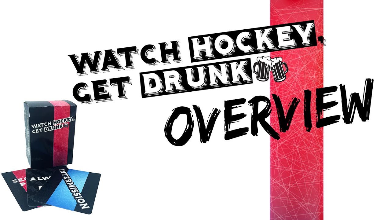 Watch Hockey, Get Drunk - The Live Hockey Drinking Game – Falling Whale  Games