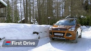 Ford Kuga first drive review(Welcome to our first drive review of the Ford Kuga 2.0 TDCi 180PS AWD Titanium X Sport. Subscribe for more videos from Auto Trader every Friday: ..., 2015-04-07T17:11:02.000Z)
