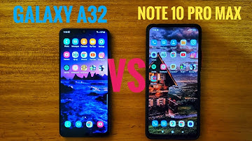 Samsung galaxy a32 vs Redmi note 10 pro max | speed test and full comparison.