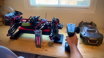 Arrma EXB Talion Castle Creations 8S 1520 1650kv M2C Hot Racing 4X4 Truggy RC Setup Real Fast