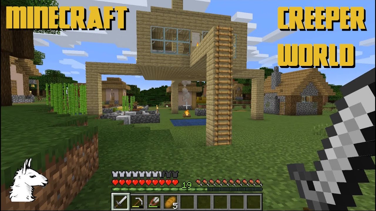 Let's Play Minecraft - Creeper World Seed - YouTube