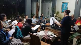 Tuhan sungguh baik || latihan koor lingk CB paroki pringgolayan