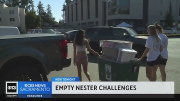 How empty nesters can try and adjust when their kids go off to college