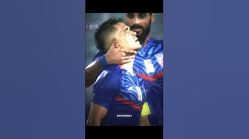 Chhetri goosebumps 🤩🔥 #shorts #indianfootball #chhetri