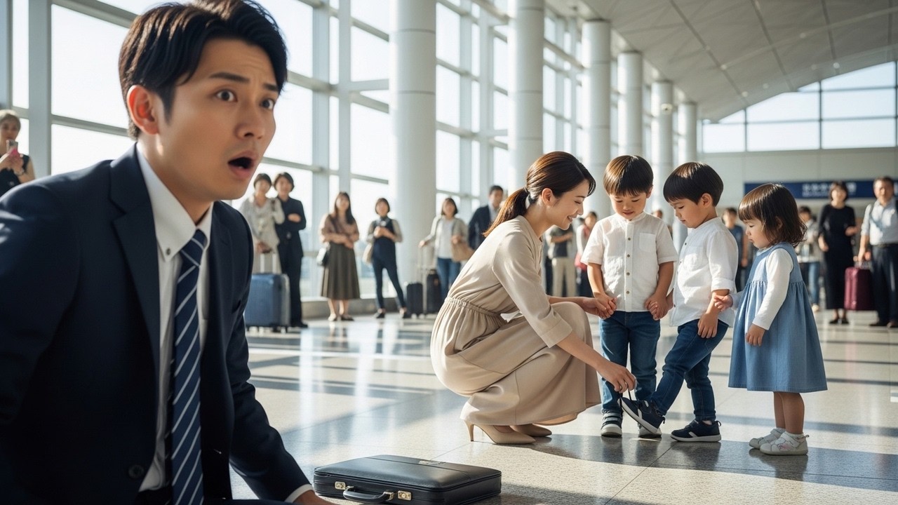 エリート人生の崩壊。空港で元妻と再会した瞬間、俺の時間は凍りついた…