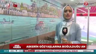 Darbe Olduğunu Anlayınca Silahını Bırakıp Ağlayan Asker.