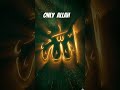 only Allah