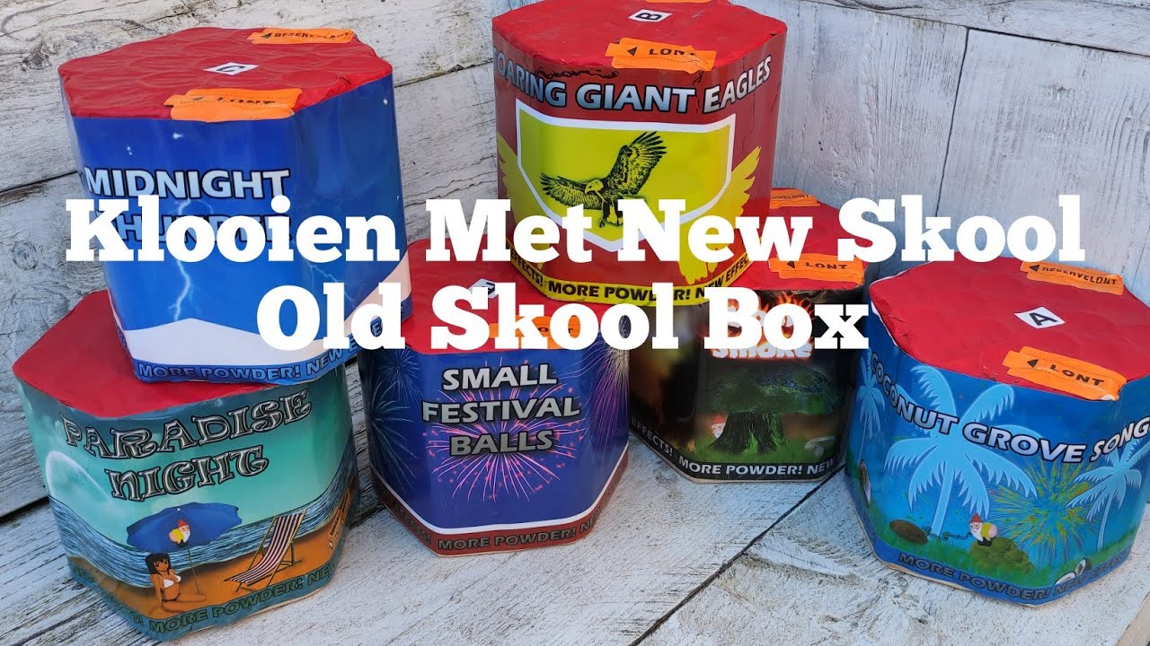 New Skool Old Skool Box | Loots Vuurwerk | Wolff Vuurwerk