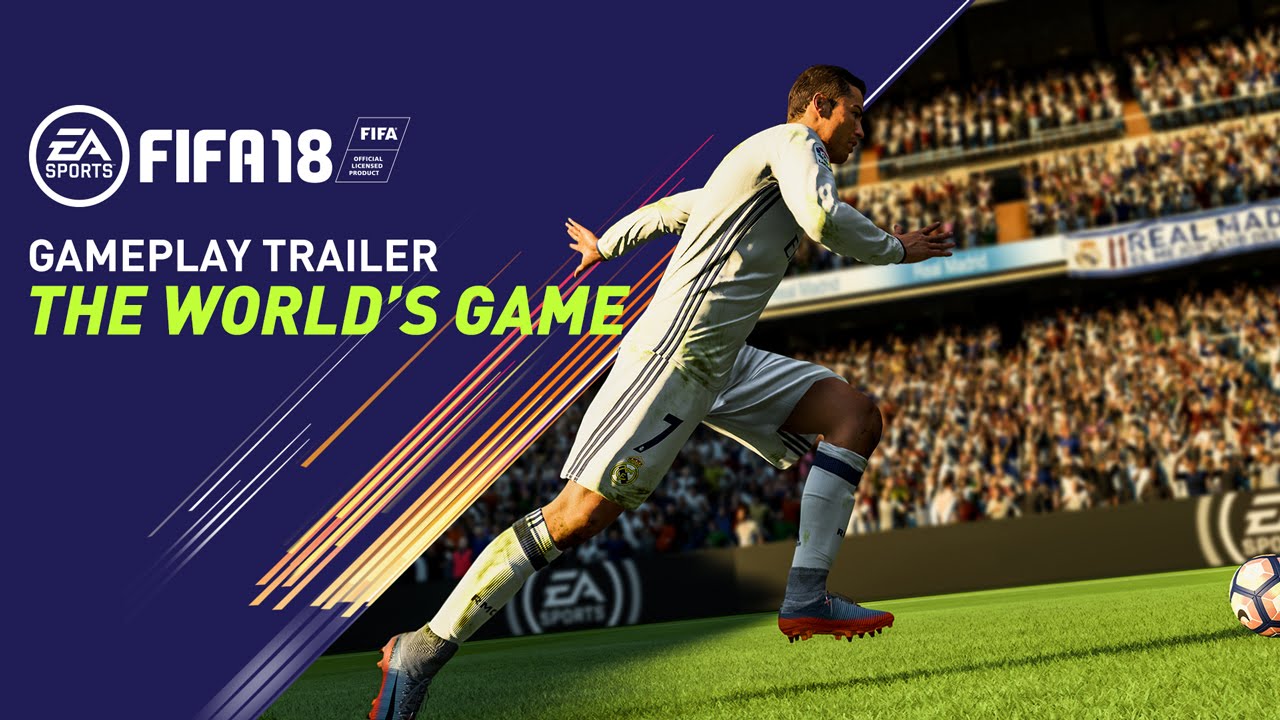 Fifa18 今作のパッケージはクリスティアーノ ロナウド選手 本物のサッカーの試合を見ているかのようなリアルさがウリのおすすめネトゲです ネトゲおすすめランキングを嘘なしでネトゲ猫が教える Pcゲームで無料オンラインゲームから有料ゲームまで Mmorpgやfps