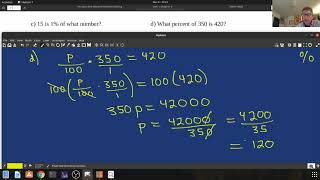 MATV 0028 Section 9 6 Percent and Mixture Problems