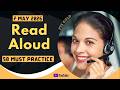PTE Read Aloud - APRIL 2026 - MUST PRACTICE