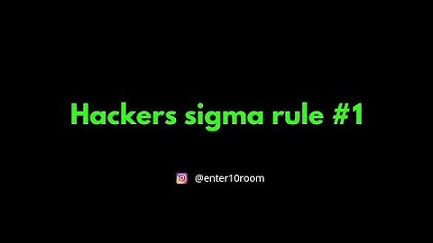 @Broken💔 | Hackers sigma rule #1 first time on YT| hackers status attitude | #respect #hacker #viral