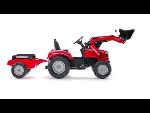 Falk Toys - Massey Ferguson digger 360° (Ref. 4010AM)