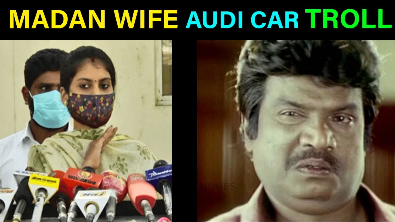 PUBG Madan Wife Kruthika Press Meet Troll || Audi Car Troll || Mic Testing 123