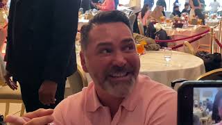 ÓSCAR DE LA HOYA “NOBODY (CANELO) IS KEEPING ME AWAY, I DON’T KNOW ABOUT RYAN GARCÍA’S MENTAL STATE”