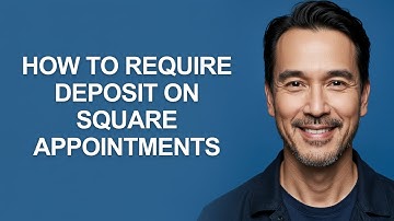 How To Require Deposit On Square Appointments - KevinHowTo