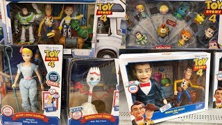 Toy Hunt Toy Story 4 Movie Toys Benson & Woody Bo Peep & Giggle Mcdimples Forky Interactive Toy